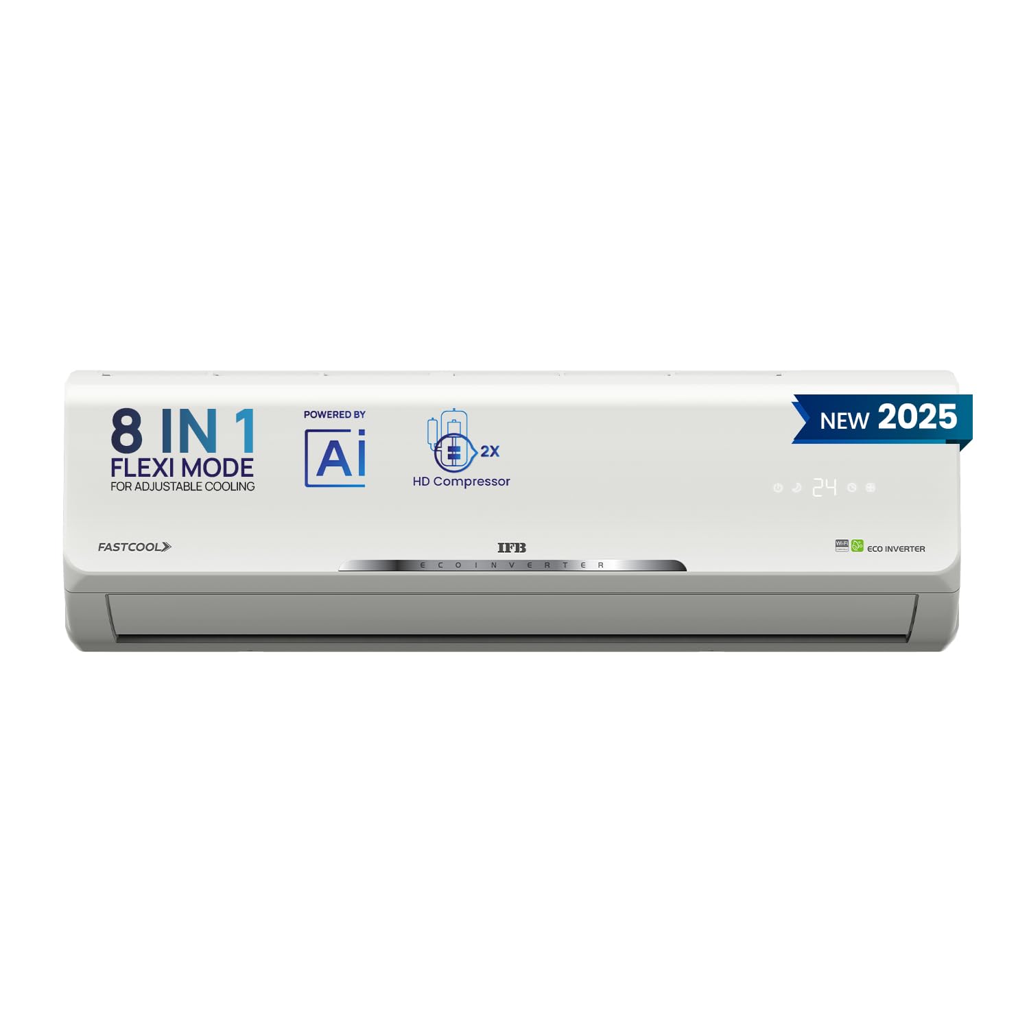 IFB 2025 Model Silver Star Series 1.5 Ton 5 Star Split AC (CI185SS22RGN1)