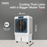 Livpure Iceblast Desert Air Cooler -90 L