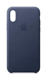 Apple iPhone X /XS Leather Midnight Blue