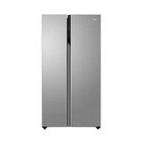Haier 602 Litres 3 Star Frost Free Side by Side Convertible Refrigerator with Magic Cooling Technology (HRS-682SS, Shiny Steel)