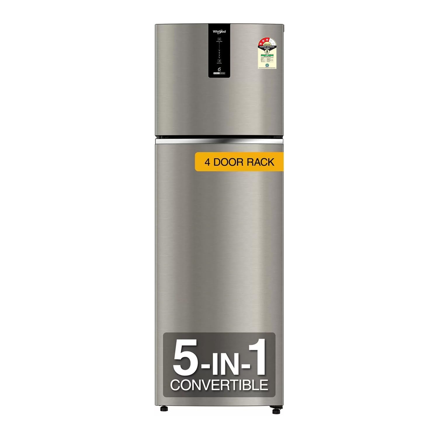 Whirlpool 308 L 3 Star Frost Free inverter Double Door Refrigerator (IF INV 355 TITAN STEEL(3S) CONV-TL)