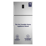 Electrolux 573L Frost Free Inverter Double Door Refrigerator, Top Freezer, TasteLockAuto & TasteGuard Technology, Arctic Silver Steel, UltimateTaste 500, ETE5700C-A | Open Box like New |