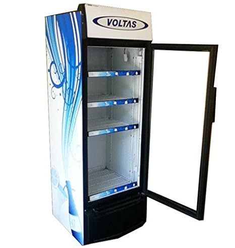 Voltas VC220 Visi Cooler Single Door, 220 Liters, Black