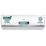 Haier 1.5 Ton 5 Star Heavy Duty Hexa Inverter Split AC Copper 7 in 1 Convertible Anti Bacterial Filter Cools at 60C Temp 20 Mtrs Air Throw - HSU19K-PYC5BN-INVWhite 2024 Model