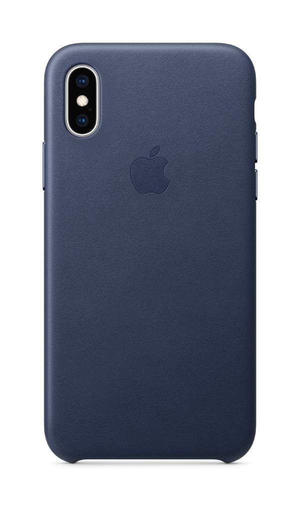 Apple iPhone X /XS Leather Midnight Blue