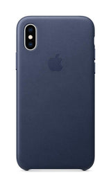 Apple iPhone X /XS Leather Midnight Blue
