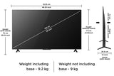 TCL 139 cm (55 inches) 4K UHD Smart QLED Google TV 55T6C