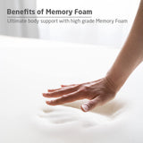 Livpure ortho X Advanced 6 inch otrhopadic Memory foam Mattress King Size 75x72x6