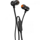 JBL T290  Pure Bass All Metal in-Ear Headphones with Mic (Black)