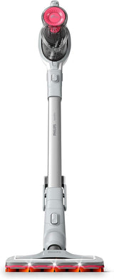 Philips Versuni SpeedPro Wireless Vacuum Cleaner - Cordless Handheld Vacuum Cleaner with 180 Degree Suction Nozzle - Up to 30 Minutes Cleaning Power (FC6723/01) White