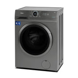 Midea 8Kg/5Kg 5 Star Inverter Fully Automatic Washer Dryer (Mf100D80B/T-In, Titanium Silver, Inbuilt Heater) - Front Load