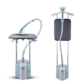 INALSA Standing Iron Garment Steamer-2000 W|Variable Control Knob |1.7 L Detachable Water Tank|Adjustable Iron Board|Vertical & Horizontal Steaming up to 30g/min|28 sec Fast Heating-STEAM MASTER PLUS
