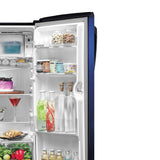 Haier 185L 2 Star Direct Cool Single Door Refrigerator|Toughened Glass Shelves|Large Veg Box|Fast Freezing with Longer Cooling Retention|Easy & Safe Clean Back (HRD-2062CMSF-N, Marine Spring Floral)