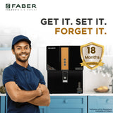 Faber FWP Health Guard, 6 Ltrs Storage, RO + UV + MAT + Vitamin C Water Purifier