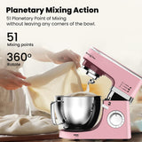 Inalsa Stand Mixer Kratos Plus Pink