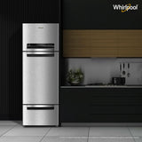 Whirlpool 300 L Frost Free Triple-Door Refrigerator | Zeolite Technology | Microblock Technology [FP 353D PROTTON ROY ALPHA STEEL (N)