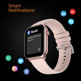Fire-Boltt Ninja Fit Smartwatch Full Touch 1.69 & 120+ Sports Modes with IP68, Multi UI Screen, Over 100 Cloud Based Watch Faces, Built in Games (Beige)
