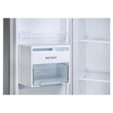 LG 650 L, 3 Star, S Frost Free Double Door Side by Side Refrigerator (GL-B257HDS3, Dazzle Steel, Express Freeze)