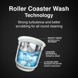 Godrej 7.5 Kg 5 Star AI Powered, Disinfects 99.9% Germs, Inbuilt Heater, Toughened Glass & Soft Shut Lid, Steel Drum Fully Automatic Top Load Washing Machine (WTEON ADR 75 5.0 PFDTG AURD, Autumn Red)