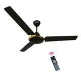 OTTOMATE Zen Connect Smart BLDC with Remote 3 Blade 1200 MM High Speed Ceiling fan (Black, Pack of 1)