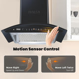 Inalsa Cooker Hood Hector 60BKMAC