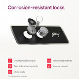 Godrej Security Solutions Forte Pro 15 Litres Safe Locker for Home & Office with Mechanical Key Lock (Grey)