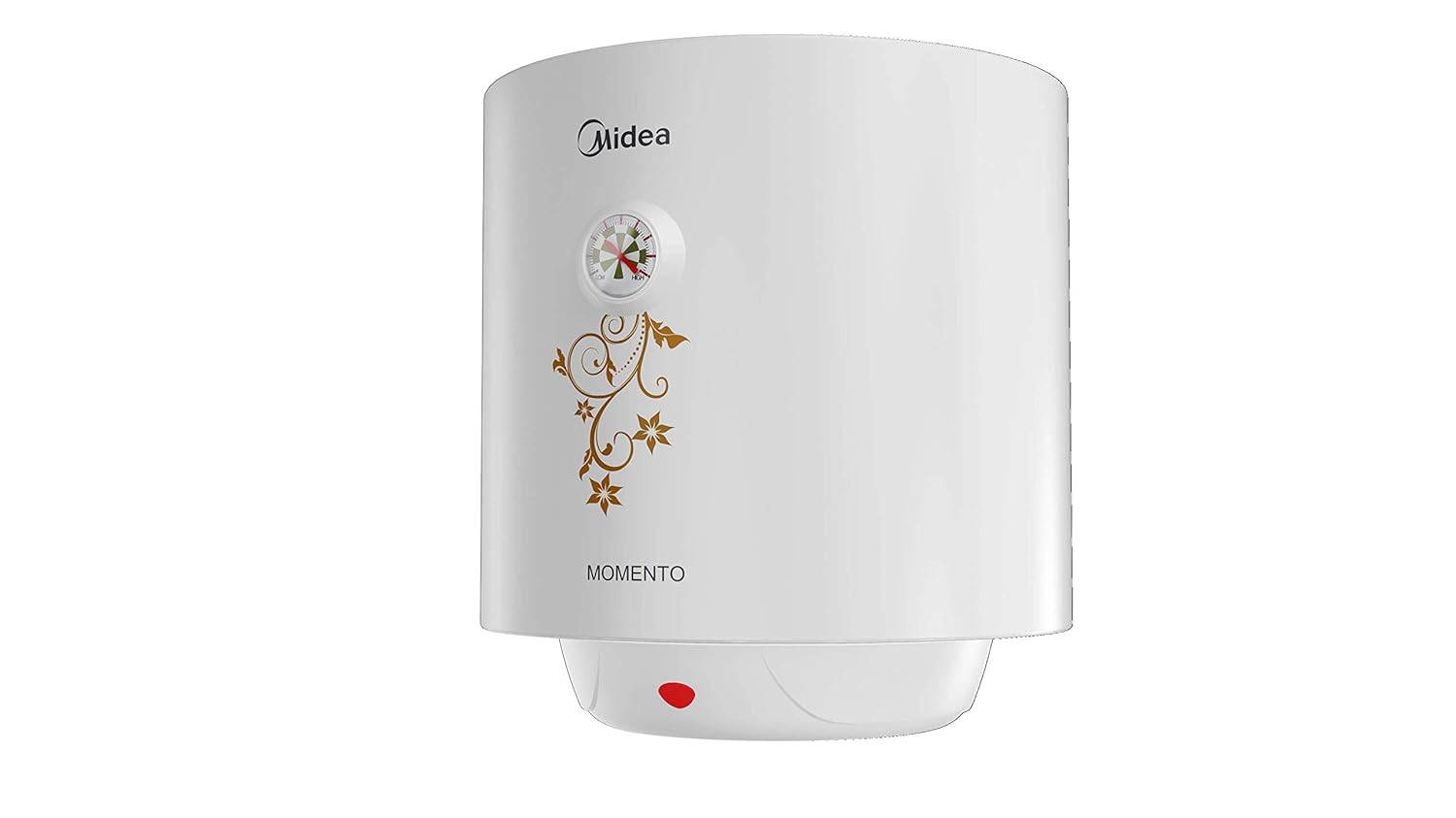 Midea Momento Storage Water Heater Verticle 15 Ltrs 4 Star White, Large (D15-20FY1)