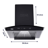 Inalsa Cooker Hood Zylo 60BKMAC