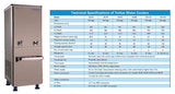 Voltas Normal & Cold-Water Cooler 60/120 FSS Storage Capacity -120 Liter and Cooling Capacity-60-Liter, Full Body Steel Made in India
