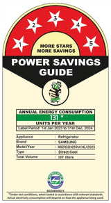 Samsung 189 L, 5 Star, Digital Inverter, Direct-Cool Single Door Refrigerator (RR21D2H259U/HL, Parad