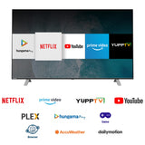 Toshiba 139 cm (55 inch) 4K Ultra HD Vidaa OS Smart LED TV with Dolby Vision and ATMOS, 55U5050 (3 Month Warranty By Neverowned)