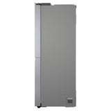 LG 650 L, 3 Star, S Frost Free Double Door Side by Side Refrigerator (GL-B257HDS3, Dazzle Steel, Express Freeze)