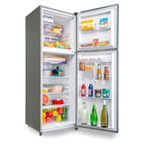 Kelvinator 252 Litre 2 Star Double Door Refrigerator, Bright Grey KRF-I260RBVBGT
