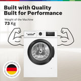 Bosch 8KG 5 Star Fully-Automatic Front Loading Washing Machine (WAJ28260IN,White,AI Active Water Plus,In-Built Heater)