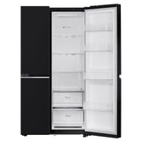 LG 655 L Frost Free Smart Inverter Double Door Side by Side Refrigerator (GL-B257HWBY, Western Black, Express Freezing | Multi Air-Flow)