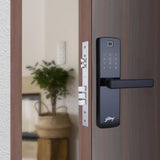Godrej Smart Lock I Catus Connect I Digital Lock for Wooden Door |5 in 1 Access IWiFi I Fingerprint I RFID Card