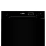 Faber 8 Place Dishwasher | 6 Wash Programs |Adjustable Upper Rack & Cutlery Tray | 8L Water/Cycle| FFSD 6PR 8S Ace Black