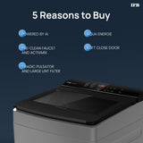 IFB 7 Kg 5 Star with Deep Clean® Technology, AI Powered, Fully Automatic Top Load Washing Machine (TL701MG1)
