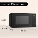 LG 20 L Grill Microwave Built-In Oven (MH2044DB)