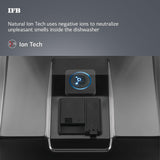IFB 16 Place Settings with DeepClean® Technology Powered by AI Freestanding Dishwasher (Neptune SX16, Pearl Grey, Auto Door Open for Effective Drying, Interior LED Lighting)