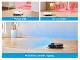 Midea M7 Evo Robotic Vacuum Cleaner | 8000Pa Suction| BLDC Motor | Wet & Dry| 5200 mAH |30 Set of sensors | WiFi & Alexa Control