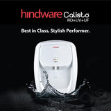 Hindware Calisto 7L RO + UV + UF Water Purifier, 6 stage purification (White)