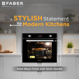 Faber 80 L Convection Microwave Oven (FBIO 80L 10F GLM, Black) (Touched Up)