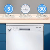 Voltas Beko 14 Place Settings (DF14W, White, Inbuilt Heater)
