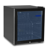Blue Star VC65D Single Door Visi Cooler (55 Ltrs, 3 shelves, Black)