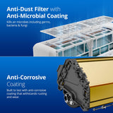 Voltas 1.5 ton 3 Star, Inverter Split AC (Copper, 4-in-1 Adjustable Mode, Anti-dust Filter, 183V Vectra CAW, White)