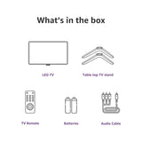 TCL 126 cm (50 inches) Metallic Bezel-Less FHD QLED TV 50S5K