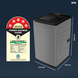 IFB 8 Kg 5 Star with Deep Clean® Technology, AI Powered, Fully Automatic Top Load Washing Machine (TL801MG1, ActivMix, Aqua Energie, Med Grey)