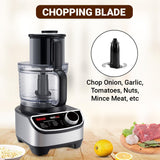 INALSA food processor for kitchen with Mixer Grinder Juicer|1200 Watt Copper Motor|3 Jars|2.5 L Processing Jar|Chopping & Kneading Blade|Centrifugal/Citrus Juicer|Shredding|Slicing-INOX 1200