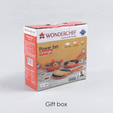 Wonderchef Evita 4 pc Cookware Set Blue